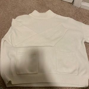 J Crew White Sweater (Small/S) in good condition